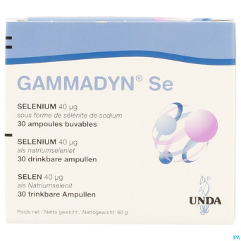 Gammadyn se    amp 30 x 2ml unda
