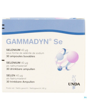 Gammadyn se    amp 30 x 2ml unda