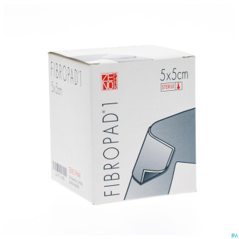 Fibropad 1  5,0x 5,0cm 25 compresse ster n/adh