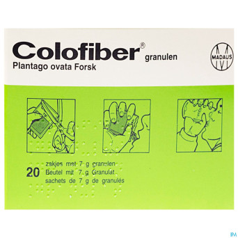 Colofiber sach. gran. 20 x 7 gr