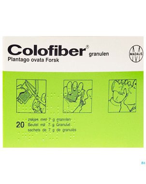 Colofiber sach. gran. 20 x 7 gr