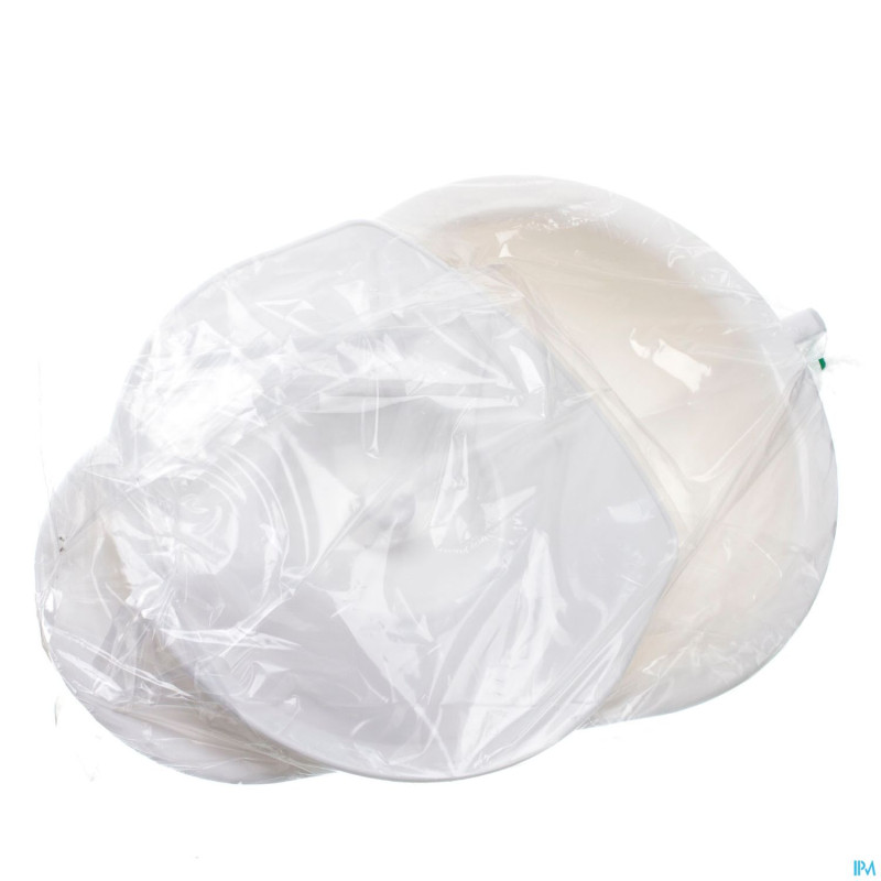 Miflex bassin lit +couv.plast blanc