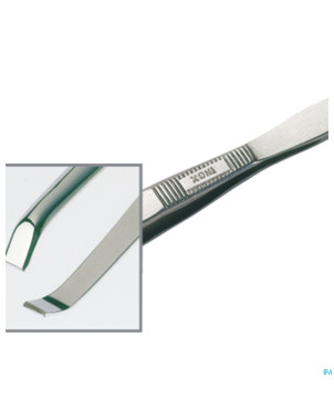 Marque v pince epiler cils