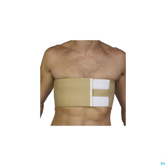 Bota thorax homme velcro h 25cm  m