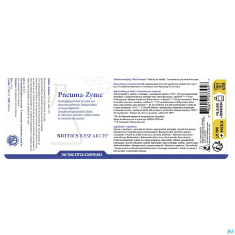 Pneumazyme biotics    comp 100