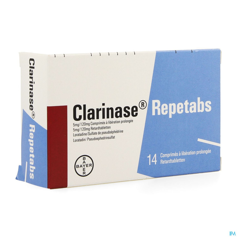 Clarinase repetabs 14