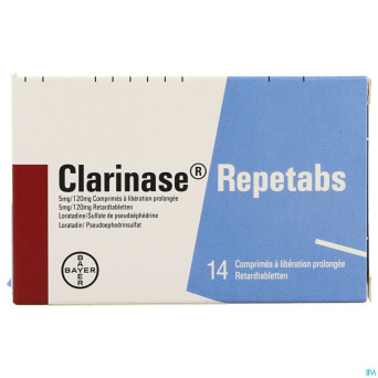 Clarinase repetabs 14