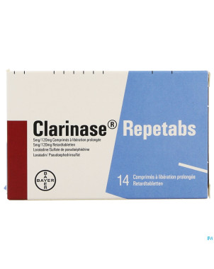 Clarinase repetabs 14