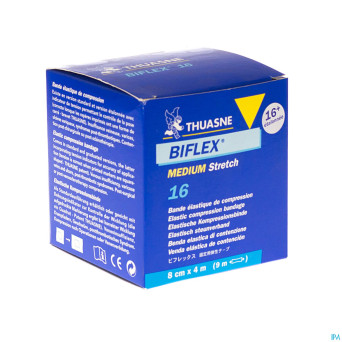 Biflex 16+ medium stretch+indic. beige  8cmx4,0m 1