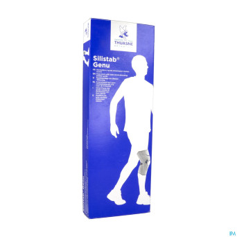 Silistab genu genouillere ouvert blanc    t1 2340