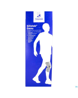 Silistab genu genouillere ouvert blanc    t1 2340