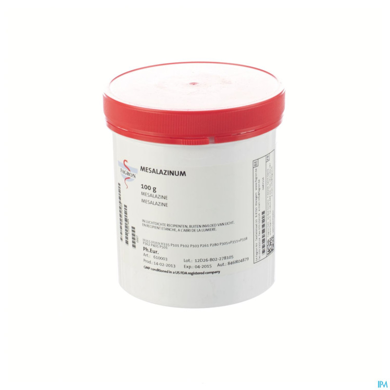 Mesalazine    100g fag