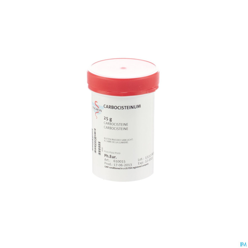 Carbocisteine    25g fag