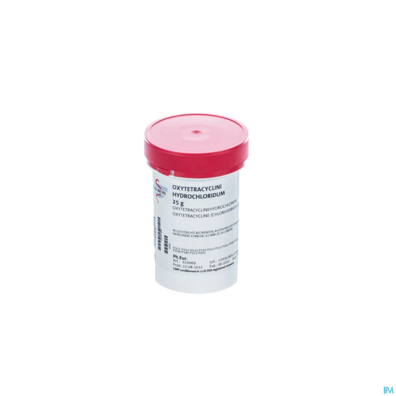 Oxytetracycline hcl    25g fag