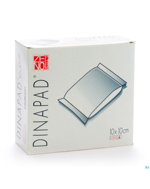 Dinapad 10x10cm 10 compresse sterile n/adh