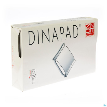 Dinapad 10x20cm  5 compresse sterile n/adh