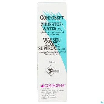 Confosept eau oxygenee  1 x 120 ml