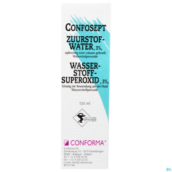 Confosept eau oxygenee  1 x 120 ml