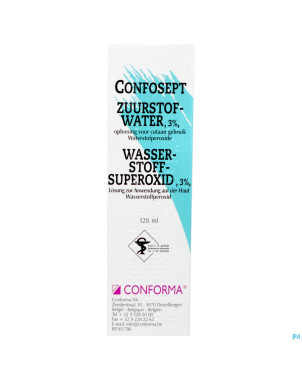 Confosept eau oxygenee  1 x 120 ml