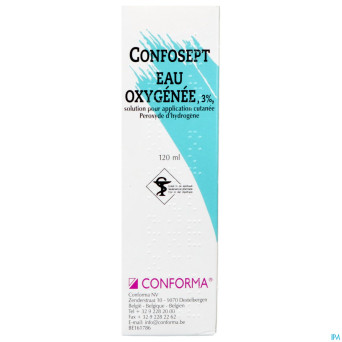 Confosept eau oxygenee  1 x 120 ml