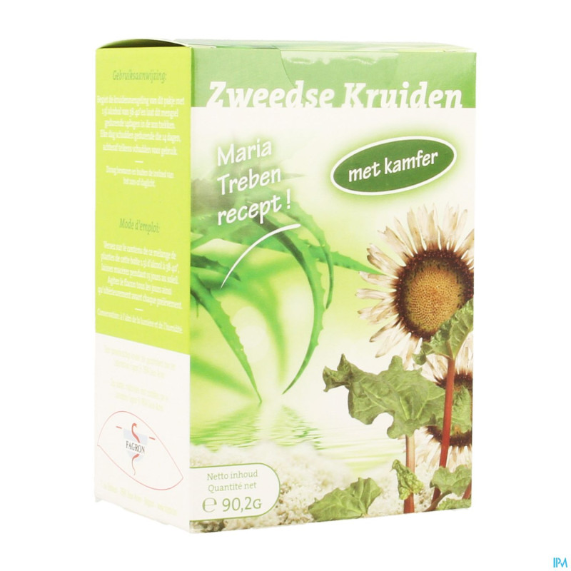 Herbes suedois + camphre    90,2g fag
