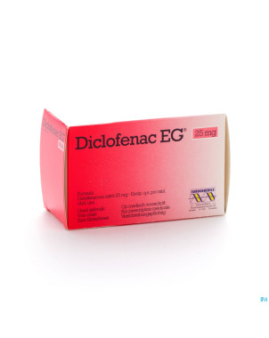Diclofenac eg comp  100 x 25 mg