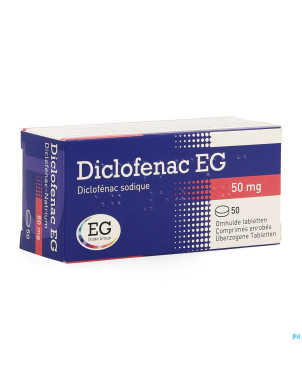 Diclofenac eg comp   50 x 50 mg