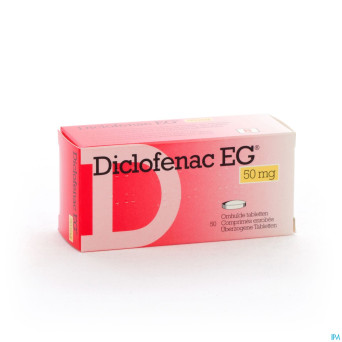 Diclofenac eg comp   50 x 50 mg