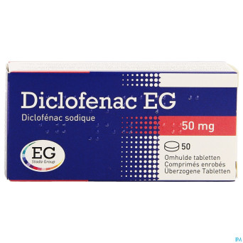 Diclofenac eg comp   50 x 50 mg