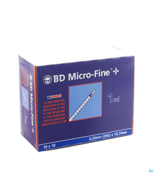 Bd micro fine+pen 0,33x12,7 100 29g