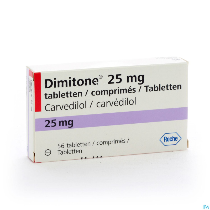 Dimitone comp 56 x 25,00 mg