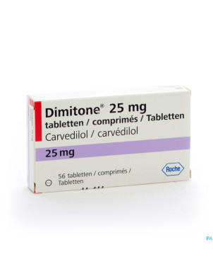 Dimitone comp 56 x 25,00 mg