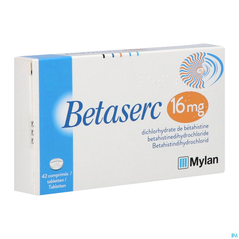Betaserc comp  42 x 16 mg