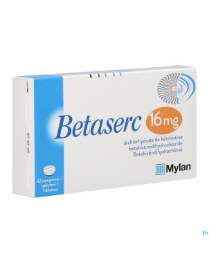 Betaserc comp  42 x 16 mg