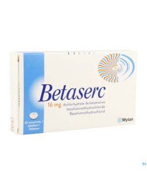 Betaserc comp  42 x 16 mg