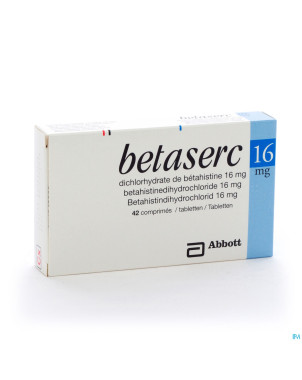 Betaserc comp  42 x 16 mg