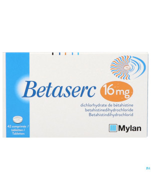 Betaserc comp  42 x 16 mg