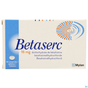 Betaserc comp  42 x 16 mg