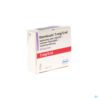 Dormicum amp 1 x  5 mg/ 5 ml