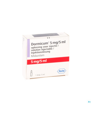 Dormicum amp 1 x  5 mg/ 5 ml