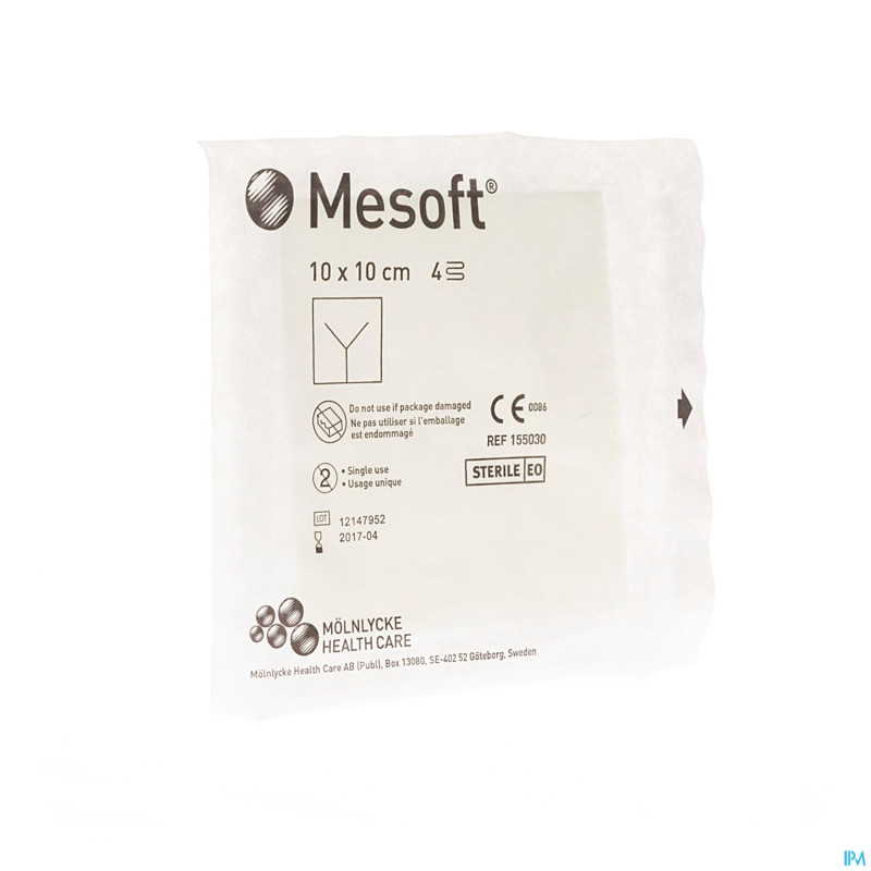 Mesoft cp fendue ster 10x10cm   1 155030
