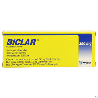 Biclar comp  10 x 250mg