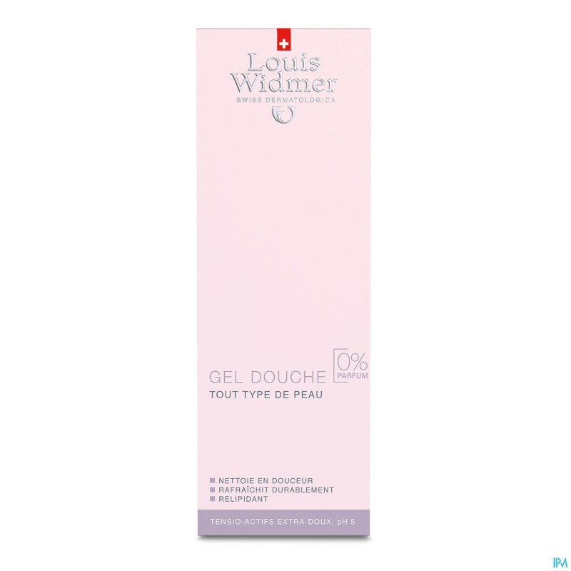 Widmer gel douche n/parf    200ml