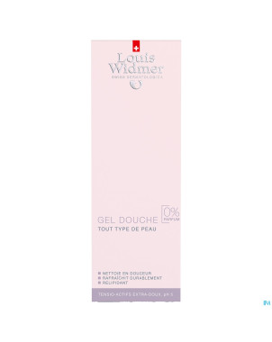 Widmer gel douche n/parf    200ml