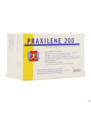 Praxilene 200mg comp 60x200mg