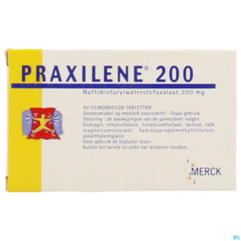 Praxilene 200mg comp 60x200mg