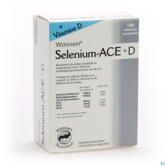 Selenium ace+d    comp 180 revogan