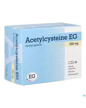 Acetylcysteine eg caps  30 x 200 mg