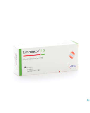 Emconcor 10 drag 56x10mg