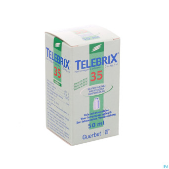 Telebrix 35 fl  inj  1 x  50 ml